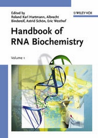 Enlarge image Cover: Handbook of RNA Biochemistry - Wiley-VCH
