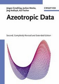Abbildung von: Azeotropic Data - Wiley-VCH