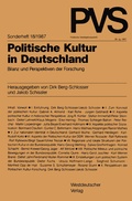 Cover: Politische Kultur in Deutschland - VS Verlag f&uuml;r Sozialwissenschaften