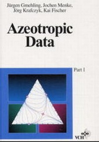 Abbildung von: Azeotropic Data - Wiley-VCH