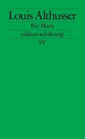 Cover: F&uuml;r Marx - Suhrkamp