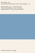 Cover: Definitionsmacht und Grenzen angewandter Sozialwissenschaft - VS Verlag f&uuml;r Sozialwissenschaften