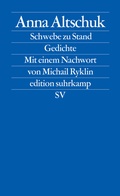 Cover: schwebe zu stand - Suhrkamp