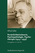 Cover: Pers&ouml;nlichkeitstheorie, Psychopathologie, Psychotherapie (1913-1937) - Vandenhoeck & Ruprecht