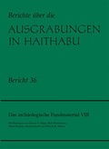 Cover: Das arch&auml;ologische Fundmaterial VIII - Wachholtz