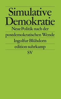 Enlarge image Cover: Simulative Demokratie - Suhrkamp