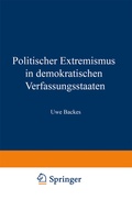 Cover: Politischer Extremismus in demokratischen Verfassungsstaaten - VS Verlag f&uuml;r Sozialwissenschaften