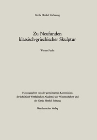 Abbildung von: Zu Neufunden klassisch-griechischer Skulptur - VS Verlag für Sozialwissenschaften