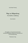 Cover: Wege zur Bildgestaltung - VS Verlag f&uuml;r Sozialwissenschaften