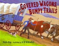 Enlarge image Cover: Covered Wagons, Bumpy Trails - G P Putnam's Sons