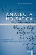 Cover: Analecta Holsatica - Wachholtz