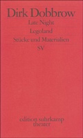 Cover: Late Night. Legoland - Suhrkamp