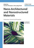 Cover: Nano-Architectured and Nanostructured Materials - Wiley-VCH