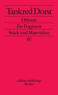 Cover: Othoon. Ein Fragment - Suhrkamp