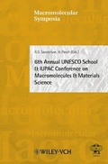 Cover: Annual UNESCO School & IUPAC Conference on Macromolecules & Materials Science (6th) - Wiley-VCH