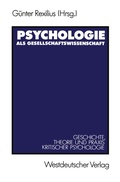 Cover: Psychologie als Gesellschaftswissenschaft - VS Verlag f&uuml;r Sozialwissenschaften