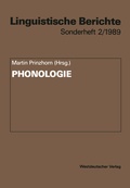 Cover: Phonologie - VS Verlag f&uuml;r Sozialwissenschaften