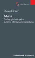 Cover: Zuh&ouml;ren - Vandenhoeck & Ruprecht