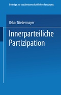 Abbildung von: Innerparteiliche Partizipation - VS Verlag für Sozialwissenschaften