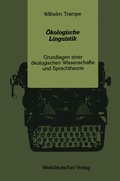 Cover: &Ouml;kologische Linguistik - VS Verlag f&uuml;r Sozialwissenschaften