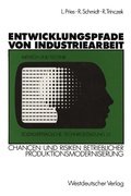 Cover: Entwicklungspfade von Industriearbeit - VS Verlag f&uuml;r Sozialwissenschaften