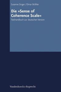 Enlarge image Cover: Die »Sense of Coherence Scale« - Vandenhoeck & Ruprecht