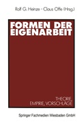 Cover: Formen der Eigenarbeit - VS Verlag f&uuml;r Sozialwissenschaften