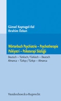 Cover: W&ouml;rterbuch Psychiatrie - Psychotherapie. Psikiyatri - Psikoterapi S&ouml;zl&uuml;g&uuml; - Vandenhoeck & Ruprecht