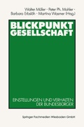 Cover: Blickpunkt Gesellschaft - VS Verlag f&uuml;r Sozialwissenschaften