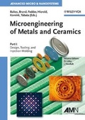 Cover: Microengineering of Metals and Ceramics - Wiley-VCH
