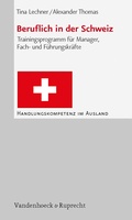 Cover: Beruflich in der Schweiz - Vandenhoeck & Ruprecht