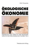 Cover: &Ouml;kologische &Ouml;konomie - VS Verlag f&uuml;r Sozialwissenschaften