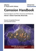 Cover: Corrosion Handbook - Corrosive Agents and Their Interaction with Materials - Wiley-VCH