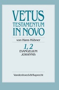 Cover: Evangelium secundum Iohannem - Vandenhoeck & Ruprecht