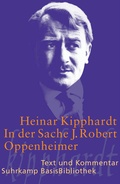 Cover: In der Sache J. Robert Oppenheimer - Suhrkamp
