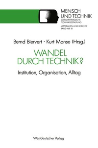 Abbildung von: Wandel durch Technik? - VS Verlag für Sozialwissenschaften