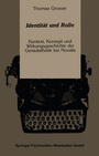 Cover: Identit&auml;t und Rolle - VS Verlag f&uuml;r Sozialwissenschaften