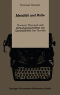 Cover: Identit&auml;t und Rolle - VS Verlag f&uuml;r Sozialwissenschaften