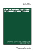 Cover: Sprachprozesse und Wissensstrukturen - VS Verlag f&uuml;r Sozialwissenschaften