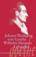 Cover: Wilhelm Meisters Lehrjahre - Suhrkamp