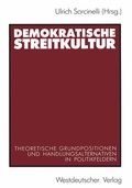 Cover: Demokratische Streitkultur - VS Verlag f&uuml;r Sozialwissenschaften