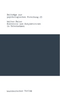 Cover: Kontrolle und Subjektivit&auml;t in Unternehmen - VS Verlag f&uuml;r Sozialwissenschaften