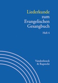 Cover: Liederkunde zum Evangelischen Gesangbuch. Heft 4 - Vandenhoeck & Ruprecht