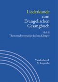 Cover: Liederkunde zum Evangelischen Gesangbuch. Heft 8 - Vandenhoeck & Ruprecht