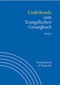 Cover: Liederkunde zum Evangelischen Gesangbuch. Heft 9 - Vandenhoeck & Ruprecht