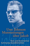 Cover: Mutmassungen &uuml;ber Jakob - Suhrkamp