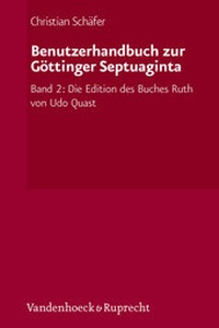 Enlarge image Cover: Benutzerhandbuch zur Göttinger Septuaginta - Vandenhoeck & Ruprecht