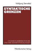 Cover: Syntaktische Grenzen - VS Verlag f&uuml;r Sozialwissenschaften