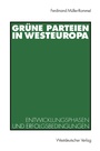 Cover: Grüne Parteien in Westeuropa - VS Verlag für Sozialwissenschaften
