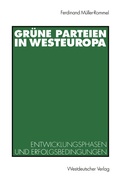 Cover: Gr&uuml;ne Parteien in Westeuropa - VS Verlag f&uuml;r Sozialwissenschaften